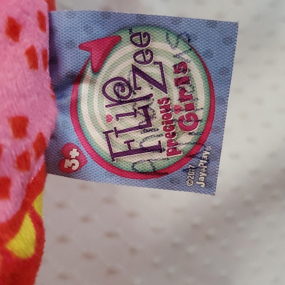 FLIPZEE Precious Girls Lola Monkey Banana Plush Doll 2 in1-Red/Yellow-EC - Picture 9 of 16